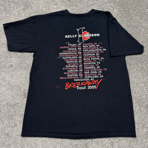 Vintage 2005 Kelly Clarkson Tour Shirt S/M
