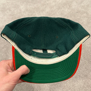 Vintage Miami Hurricanes Wool SS Script Snapback Hat