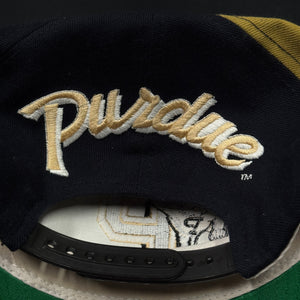 Vintage Purdue Boilermakers SS Backscript Snapback Hat