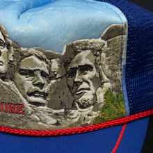 Load image into Gallery viewer, Vintage Mt. Rushmore Mesh Snapback Hat