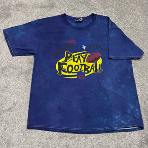Vintage New England Patriots Play Football Shirt XL/2XL