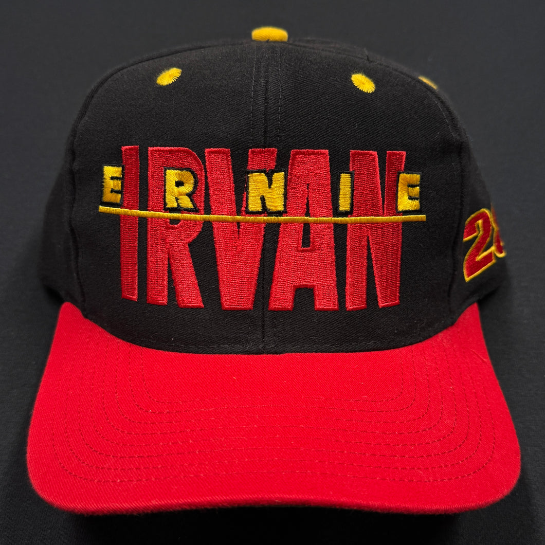Vintage Ernie Irvan NASCAR Racing Snapback Hat