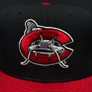 Vintage Carolina Mud Cats New Era Fitted Hat 7 1/4