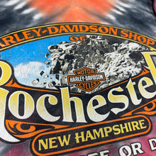 Load image into Gallery viewer, Harley Davidson Rochester NH Tie Dye Shirt XL