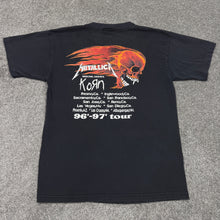 Load image into Gallery viewer, Vintage Metallica KORN Tour Shirt S/M