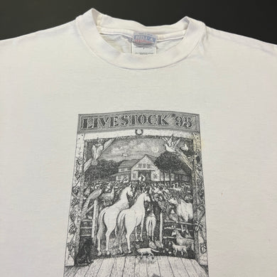 Vintage 1995 Livestock James Taylor Concert Shirt S/M