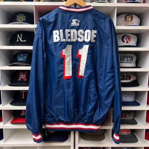 Vintage Drew Bledsoe Patriots Starter Jacket L/XL