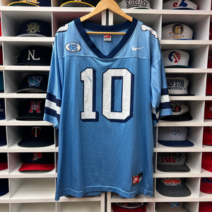 Vintage North Carolina Tar Heels Nike Football Jersey L/XL