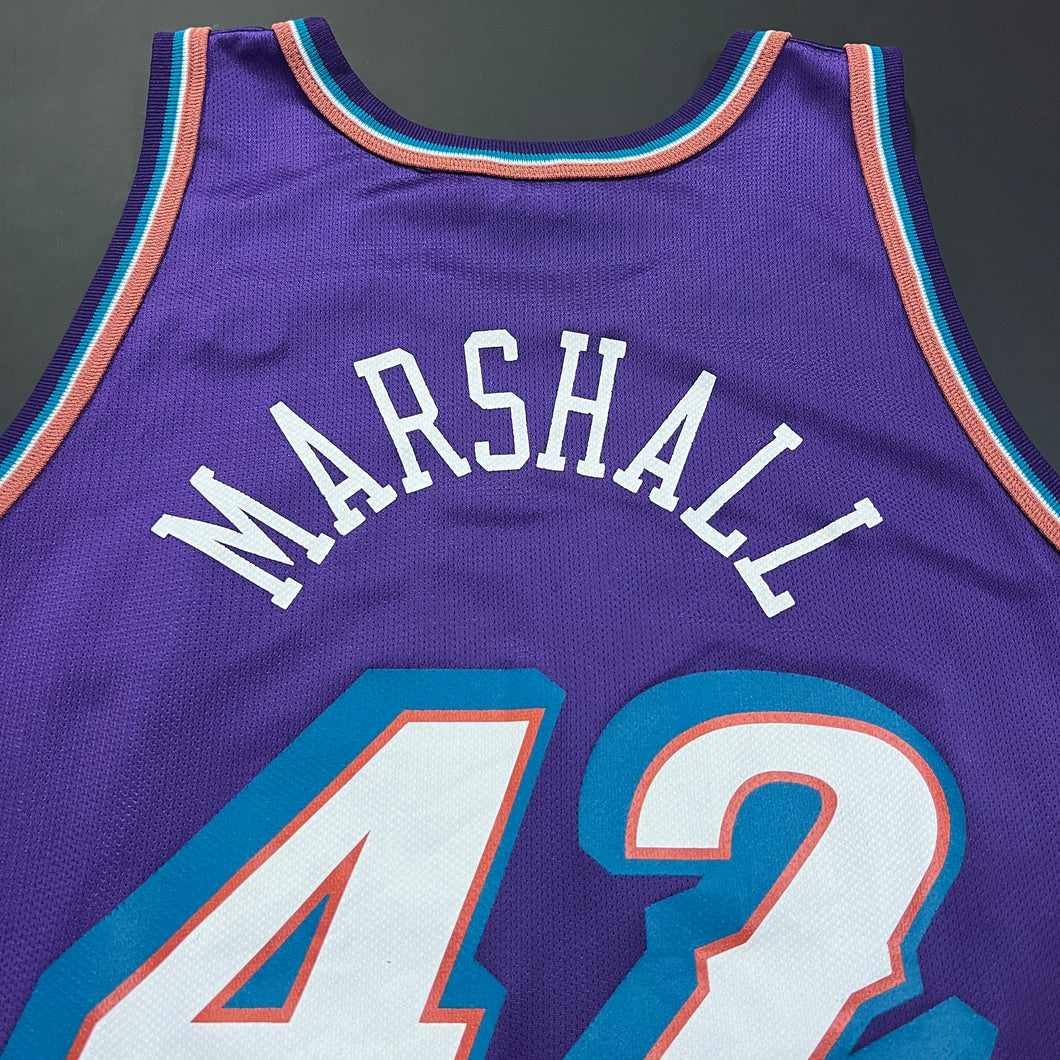 Vintage Donyell Marshall Utah Jazz Champion Jersey L/XL