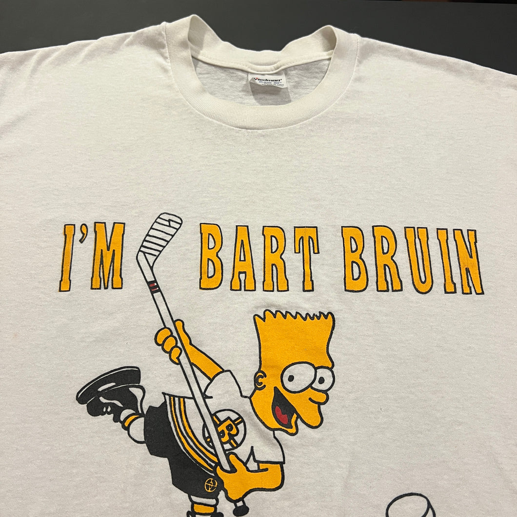 Vintage Bart Simpson Boston Bruins Shirt L/XL