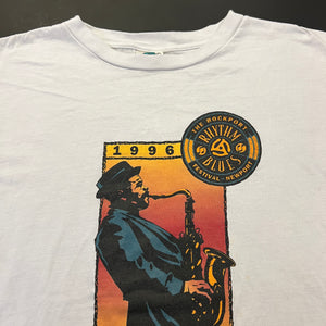 Vintage 1996 Rockport Rhythm & Blues Festival Shirt L/XL