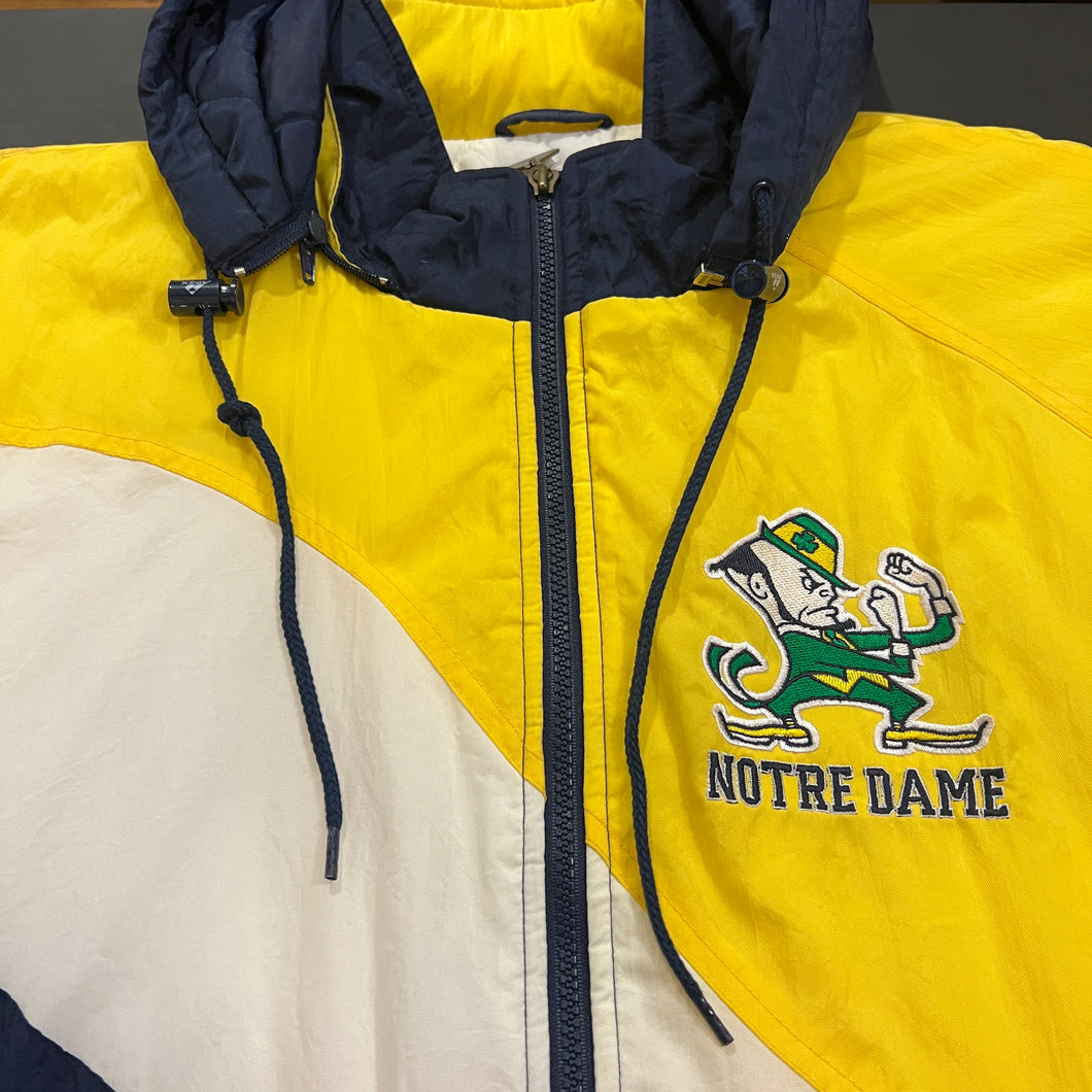 Vintage Notre Dame Apex One Puffer Jacket L/XL