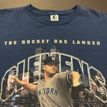 Load image into Gallery viewer, Vintage Roger Clemens New York Yankees Starter Shirt XL