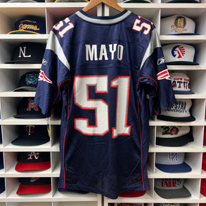 Vintage Jerod Mayo Patriots Reebok Jersey S