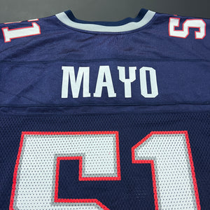 Vintage Jerod Mayo Patriots Reebok Jersey S