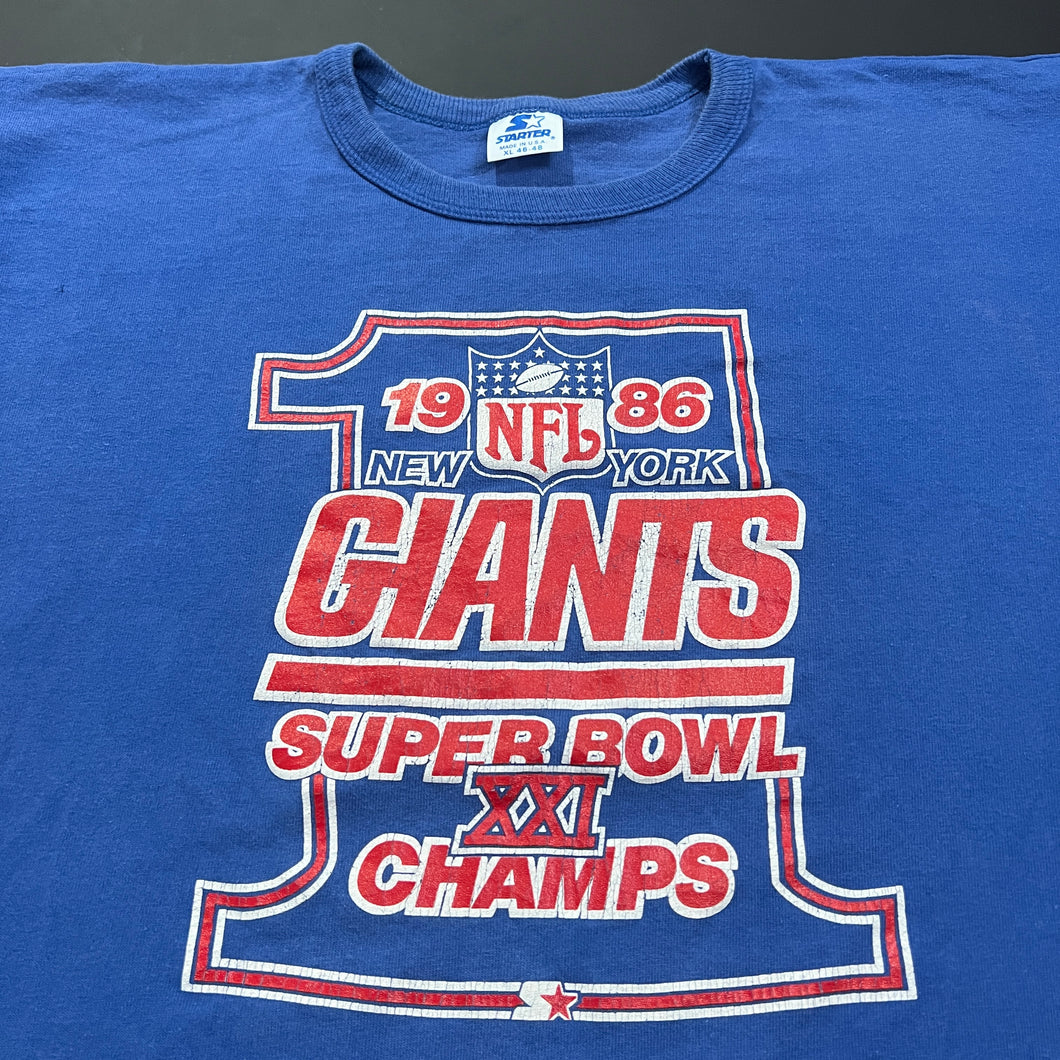 Vintage 1986 New York Giants Starter Shirt L