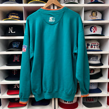 Load image into Gallery viewer, Vintage Miami Dolphins Starter Crewneck L/XL