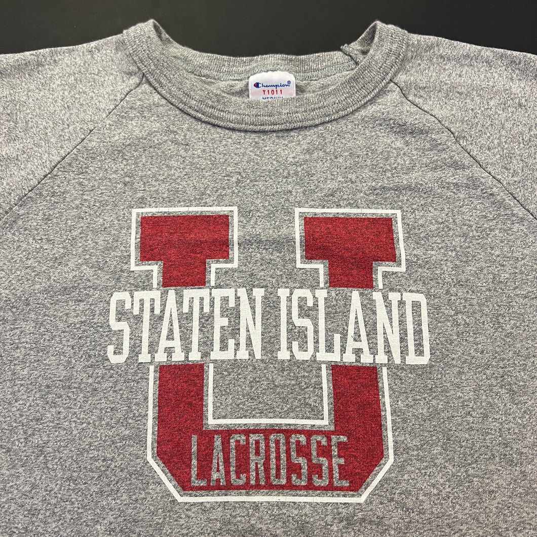 Vintage Staten Island Lacrosse Champion 3/4 Sleeve Shirt S/M