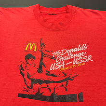 Load image into Gallery viewer, Vintage McDonald&#39;s Gymnastics Shirt S