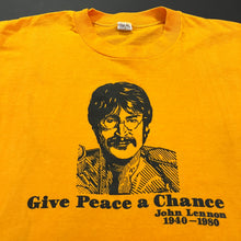 Load image into Gallery viewer, Vintage John Lennon Memorial Shirt M