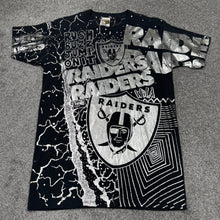 Load image into Gallery viewer, Vintage Los Angeles Raiders AOP Shirt S/M
