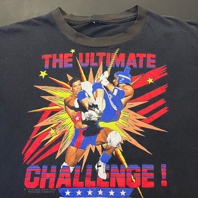Vintage 1990 American Gladiators Ultimate Challenge Shirt S/M