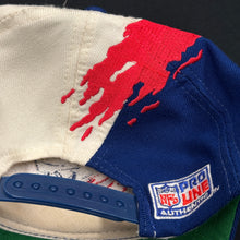 Load image into Gallery viewer, Vintage New England Patriots Logo Athletic Splash Snapback Hat