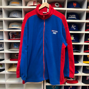 Vintage 1999 New York Giants Fleece Zip-Up Jacket XL