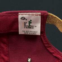 Load image into Gallery viewer, Vintage Florida State Seminoles Suede Brim Strapback Hat