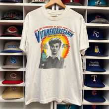 Load image into Gallery viewer, Vintage 1992 I Love Lucy Vitameatavegamin Shirt M/L