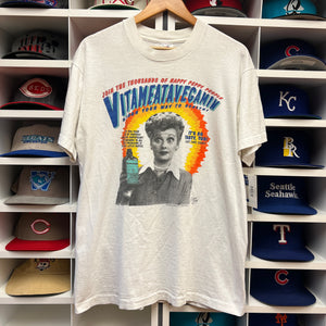 Vintage 1992 I Love Lucy Vitameatavegamin Shirt M/L