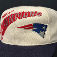 Load image into Gallery viewer, Vintage New England Patriots AFC Champions SS Shadow Snapback Hat