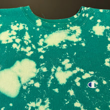 Load image into Gallery viewer, Vintage Champion Reverse Weave Teal Custom Crewneck M/L