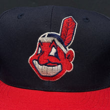 Load image into Gallery viewer, Vintage Cleveland Indians Wahoo Snapback Hat
