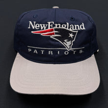 Load image into Gallery viewer, Vintage New England Patriots Bar Snapback Hat