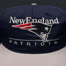 Load image into Gallery viewer, Vintage New England Patriots Bar Snapback Hat