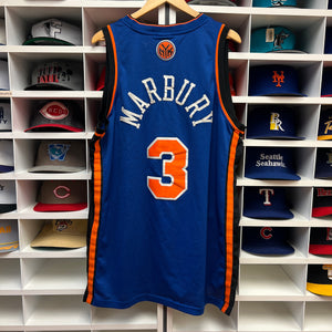 Vintage Stephon Marbury New York Knicks Reebok Jersey XL