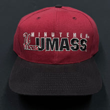 Load image into Gallery viewer, Vintage UMass Minutemen Strapback Hat NWT