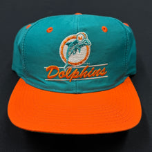Load image into Gallery viewer, Vintage Miami Dolphins Snapback Hat