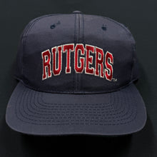 Load image into Gallery viewer, Vintage Rutgers University Arch Snapback Hat