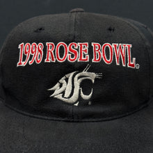 Load image into Gallery viewer, Vintage 1998 Washington State Rose Bowl Snapback Hat