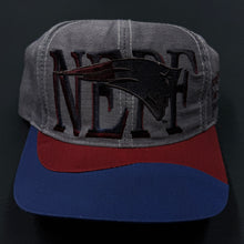 Load image into Gallery viewer, Vintage New England Patriots Overdyed Snapback Hat