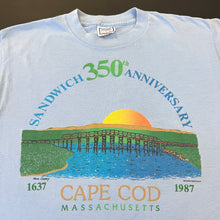 Load image into Gallery viewer, Vintage 1987 Sandwich Cape Cod Shirt S/M