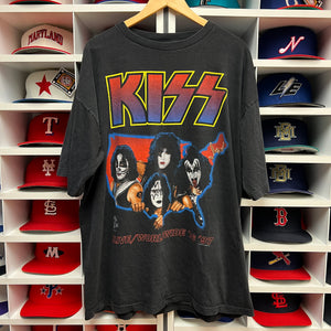 Vintage 1996/1997 Kiss Alive Tour Shirt 2XL