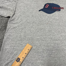 Load image into Gallery viewer, Vintage Boston Red Sox Nike Hat Long Sleeve Shirt L/XL