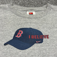 Load image into Gallery viewer, Vintage Boston Red Sox Nike Hat Long Sleeve Shirt L/XL