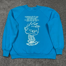Load image into Gallery viewer, Vintage Calvin Stupid People Sweatshirt S