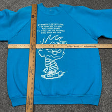 Load image into Gallery viewer, Vintage Calvin Stupid People Sweatshirt S