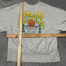 Load image into Gallery viewer, Vintage Boston Celtics Tri Blend Sweatshirt S/M