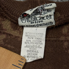 Load image into Gallery viewer, Vintage Nutmeg Mills Brown Custom Sweatshirt
